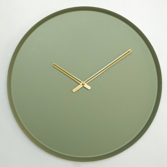 Wallity Earthy Metal Wall Clock APS111 Verde